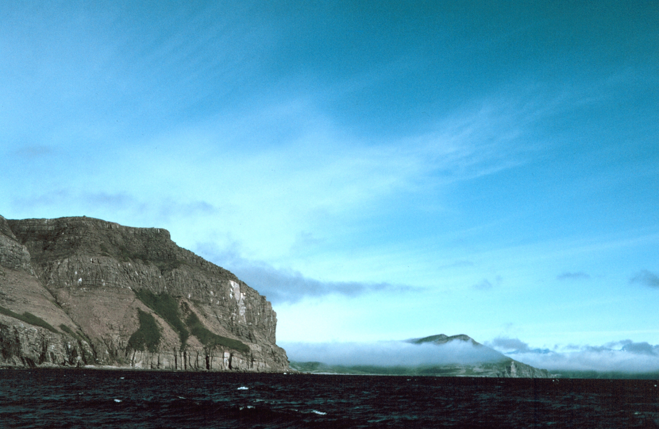 Majestic cliffs rise out of the sea at Puale Bay, called the windiest spoton the Alaskan coast (Image credit: Mr. David Sinson) Majestic cliffs rise out of the sea at Puale Bay, called the windiest spoton the Alaskan coast