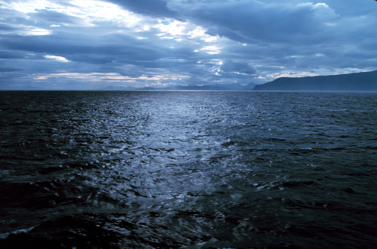 Dramatic cloud formation over the Puale Bay area of the Alaska Peninsula (Image credit: Mr. David Sinson) Dramatic cloud formation over the Puale Bay area of the Alaska Peninsula