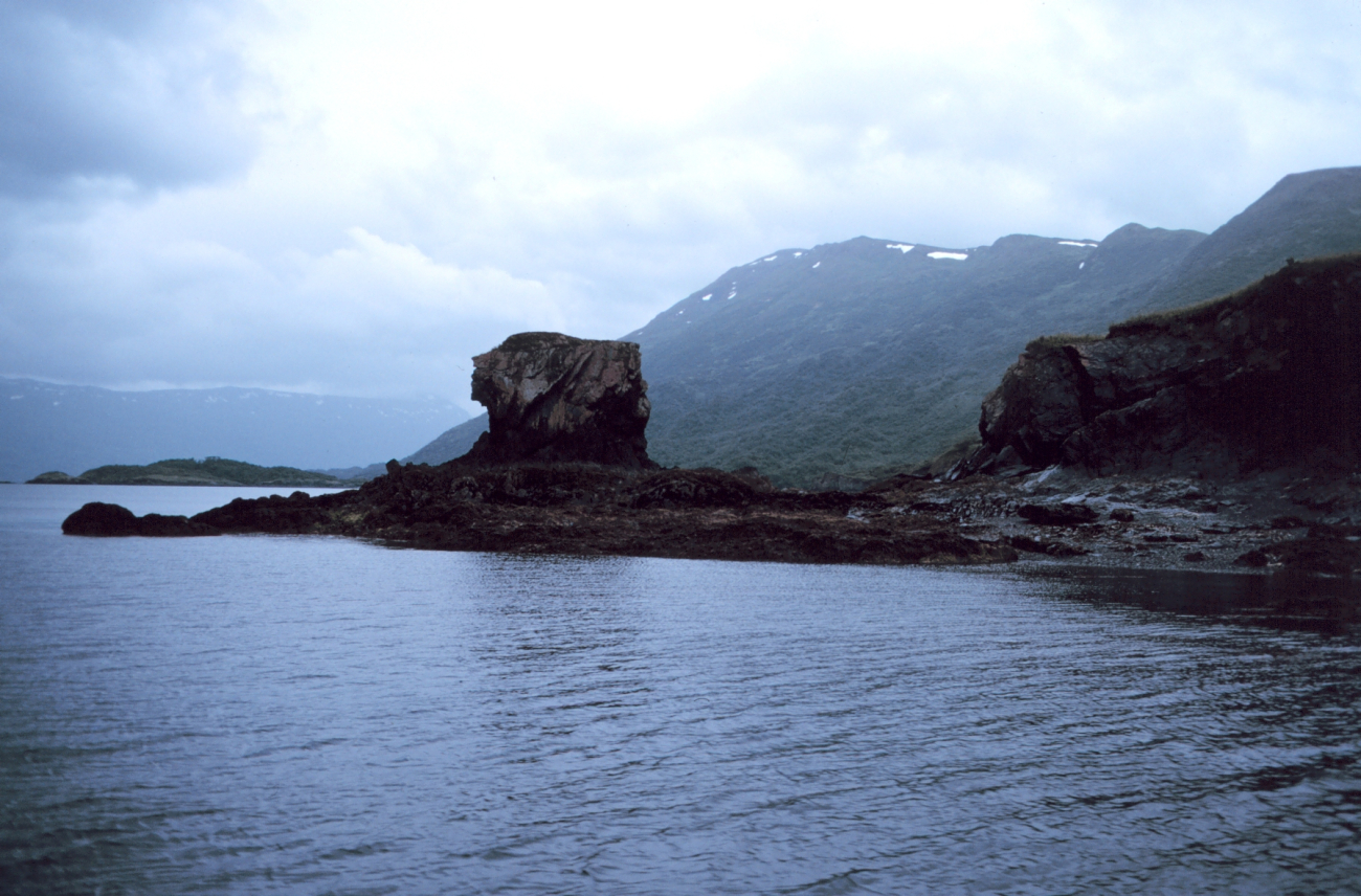 Piridon Bay sea stack (Image credit: Mr. David Sinson) Piridon Bay sea stack