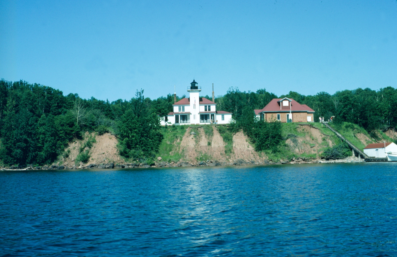 Raspberry Lighthouse in the Apostle Islands (Image credit: Commander George Leigh) Raspberry Lighthouse in the Apostle Islands