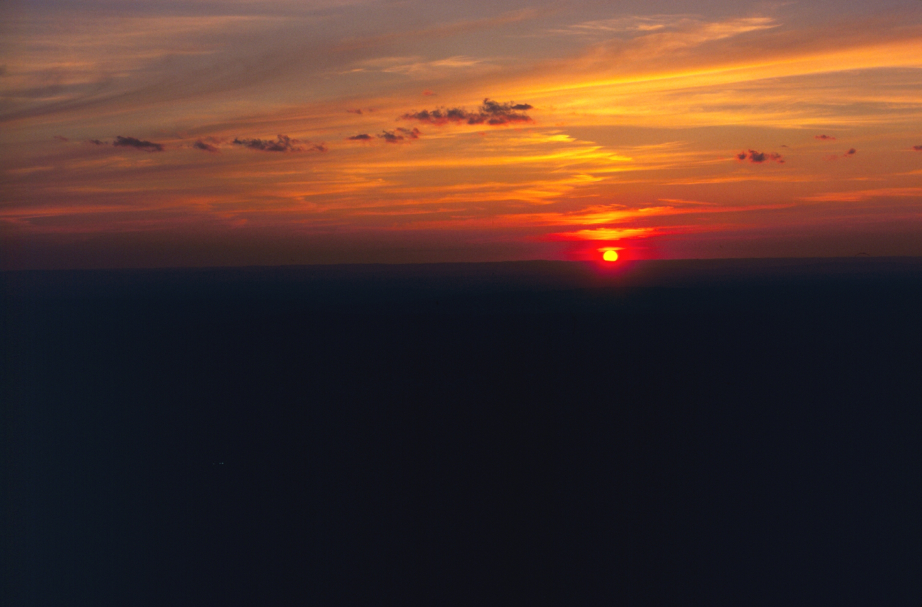 Lightkeeper's sunset - somewhere in America (Image credit: Commander George Leigh) Lightkeeper's sunset - somewhere in America