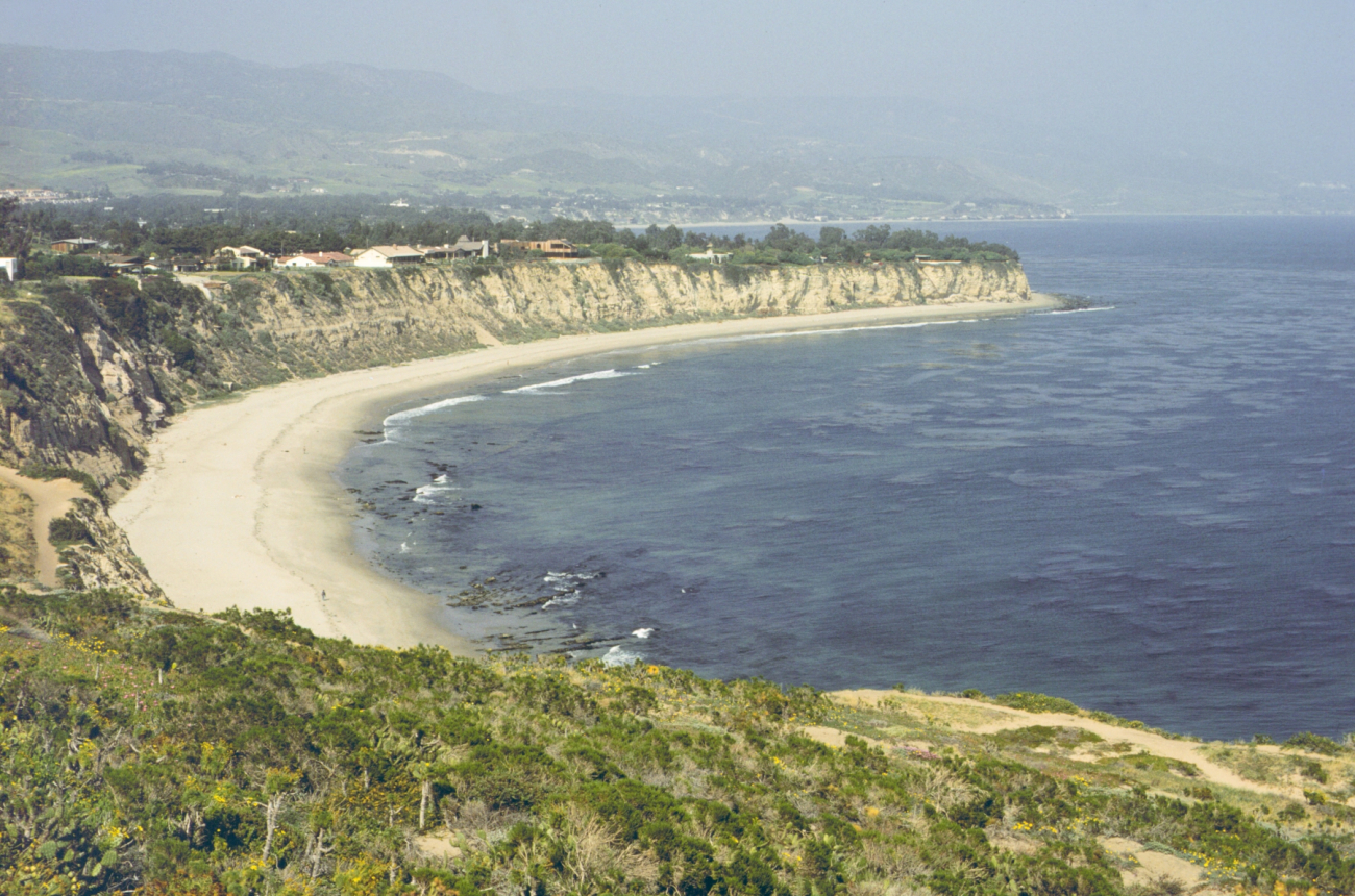 Point Dume area looking towards Malibu (Image credit: Commander George Leigh) Point Dume area looking towards Malibu