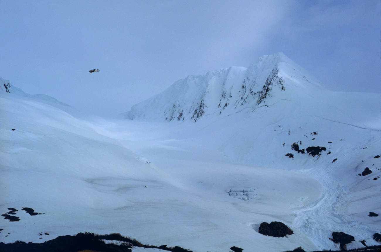 Portage Glacier area (Image credit: Commander George Leigh) Portage Glacier area