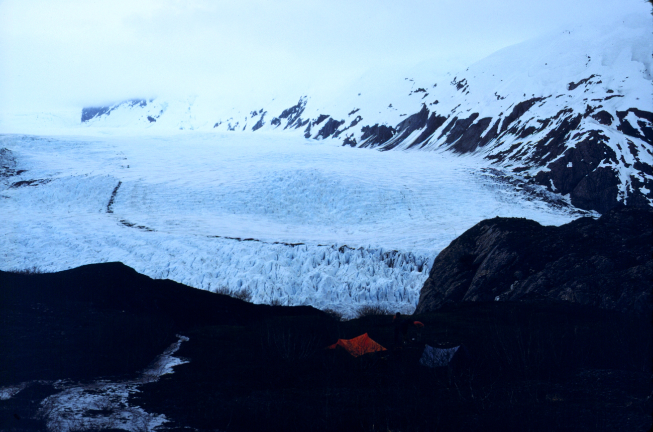 Portage Glacier area (Image credit: Commander George Leigh) Portage Glacier area
