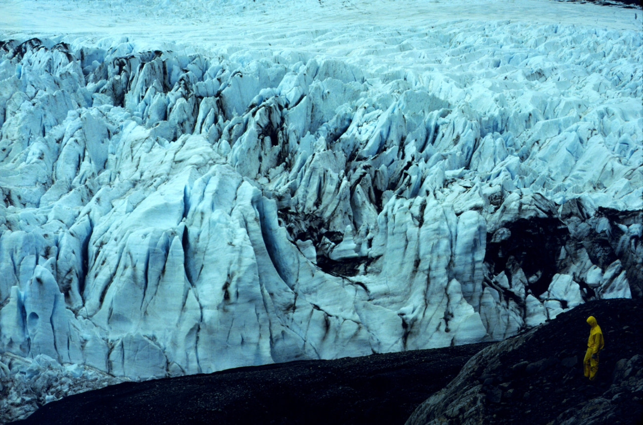 Alaska Glacier (Image credit: Commander George Leigh) Alaska Glacier
