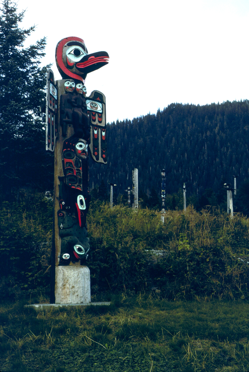 Totem poles Saxman Totem Park (Image credit: Commander George Leigh) Totem poles Saxman Totem Park