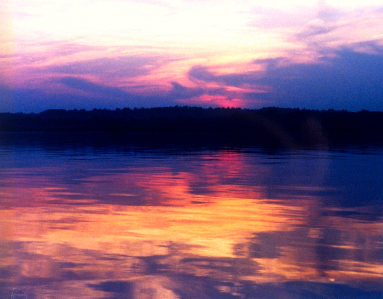 A Patuxent River sunset (Image credit: Mary Hollinger) A Patuxent River sunset