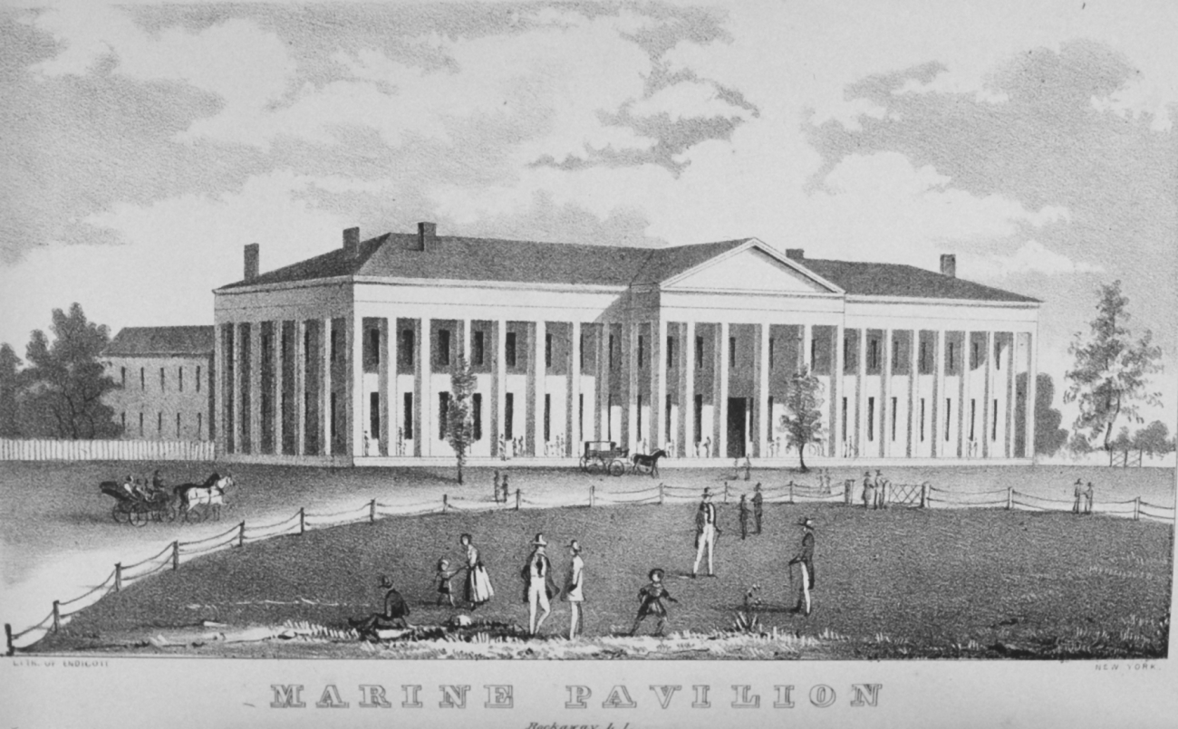 The Marine Pavilion at Rockaway, Long Island line2457.jpg The Marine Pavilion at Rockaway, Long Island