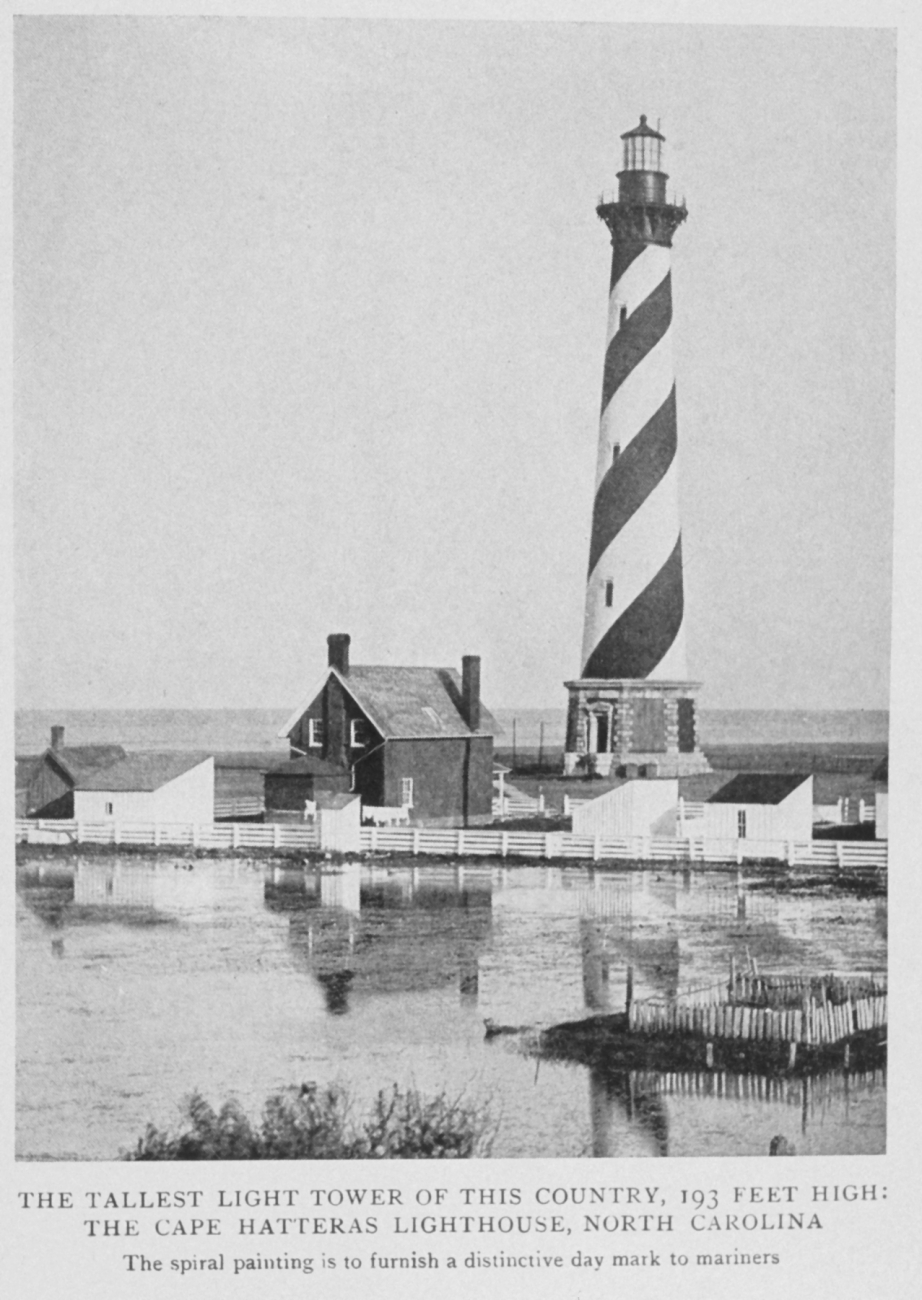The Tallest Lighthouse Tower of this Country, 193 Feet High; TheCape Hatteras Lighthouse, North Carolina (Image credit: Archival Photo by Mr. Steve Nicklas) The Tallest Lighthouse Tower of this Country, 193 Feet High; TheCape Hatteras Lighthouse, North Carolina