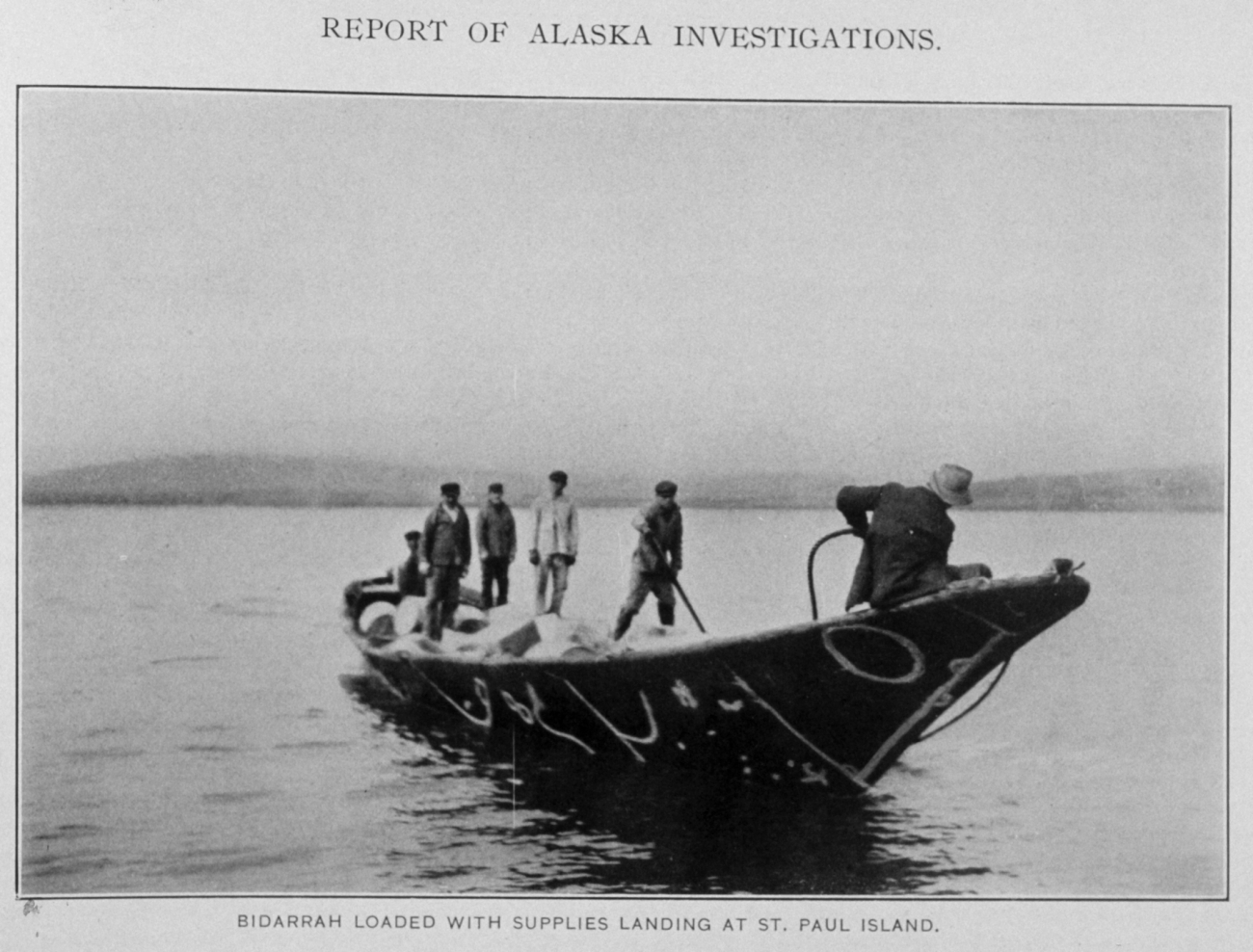 Bidarrah Loaded with Supplies Landing at St (Image credit: Archival Photo by Mr. Steve Nicklas) Bidarrah Loaded with Supplies Landing at St