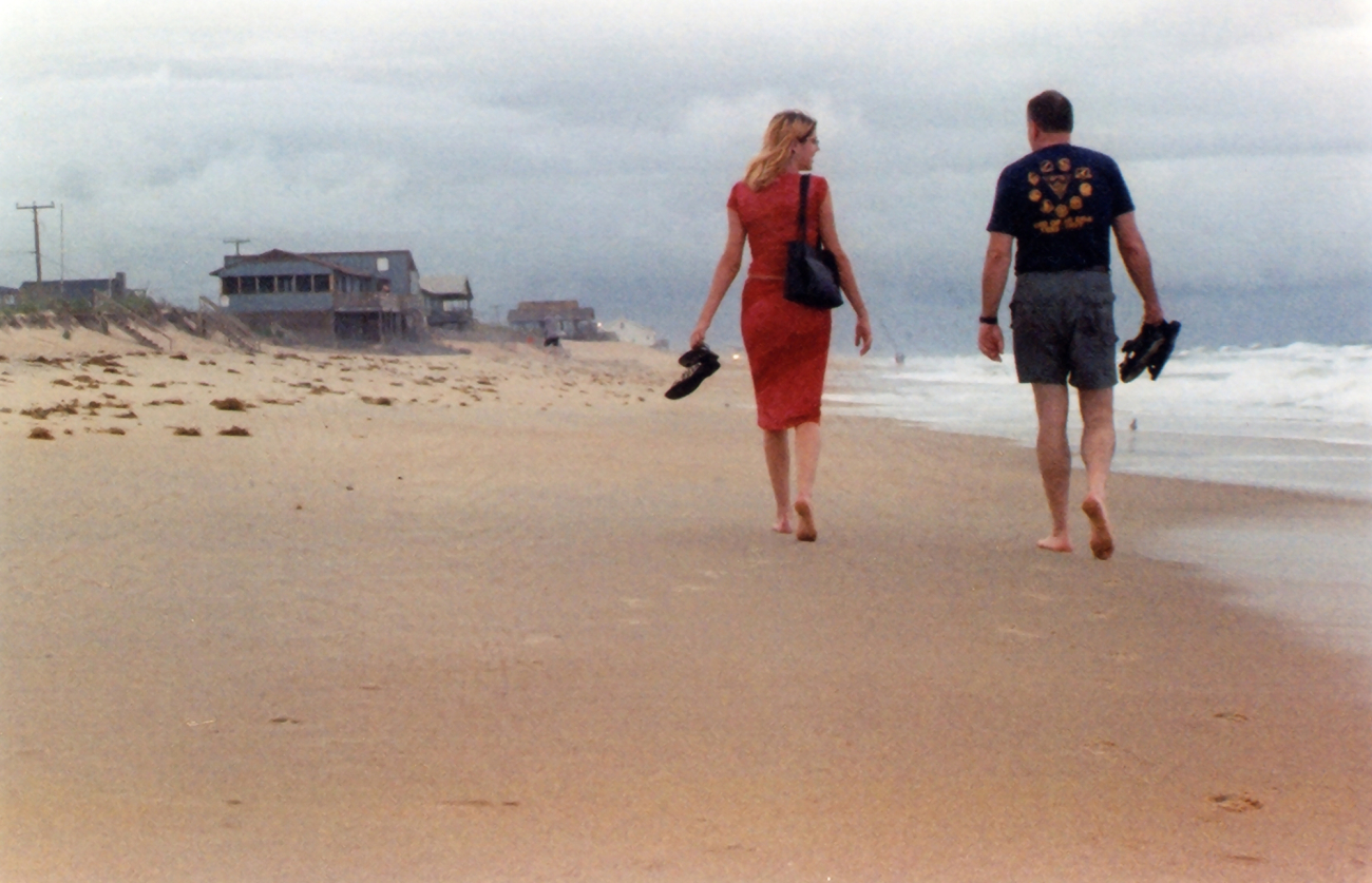 Walking along an endless beach on the Carolina outer banks (Image credit: Mary Hollinger) Walking along an endless beach on the Carolina outer banks