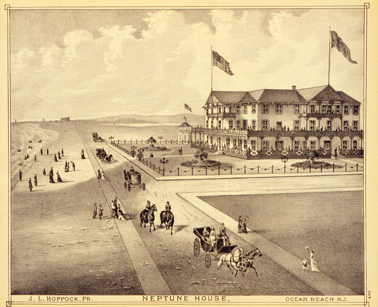 Neptune House, Ocean Beach, New Jersey line2733.jpg Neptune House, Ocean Beach, New Jersey