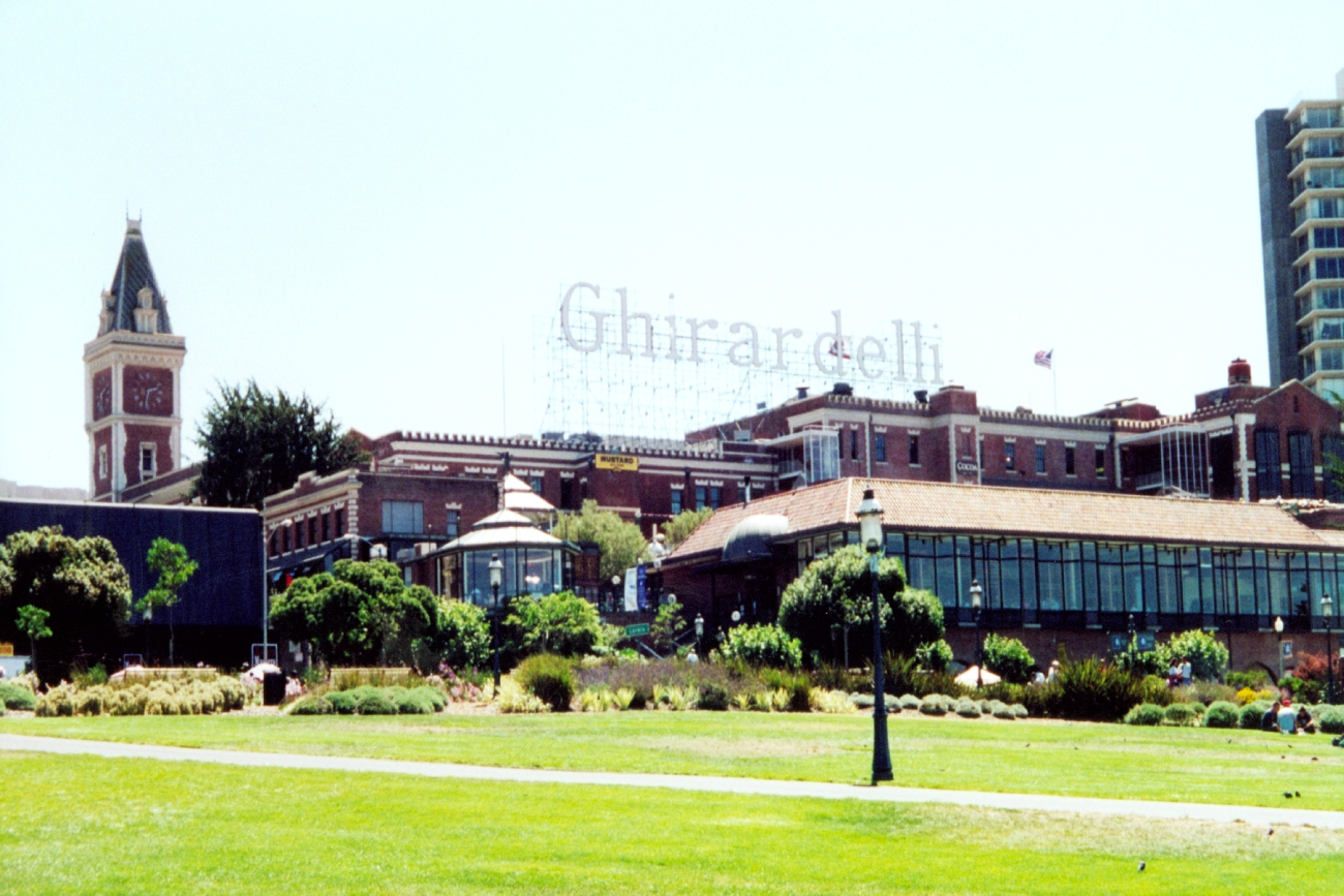 Ghirardelli Square, home of famous chocolate (Image credit: Julia Brownlee) Ghirardelli Square, home of famous chocolate