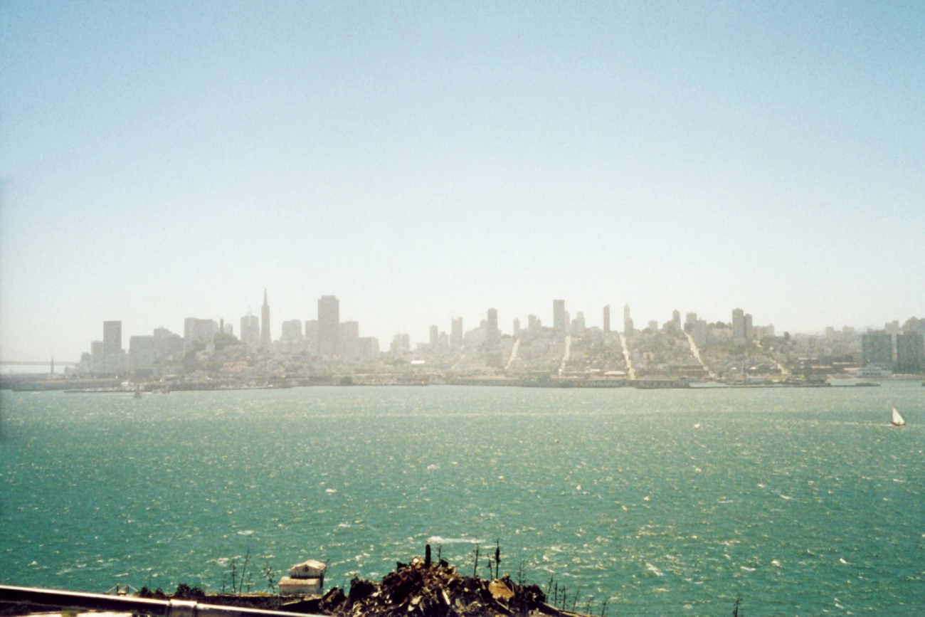 Looking towards San Francisco from Alcatraz (Image credit: Julia Brownlee) Looking towards San Francisco from Alcatraz