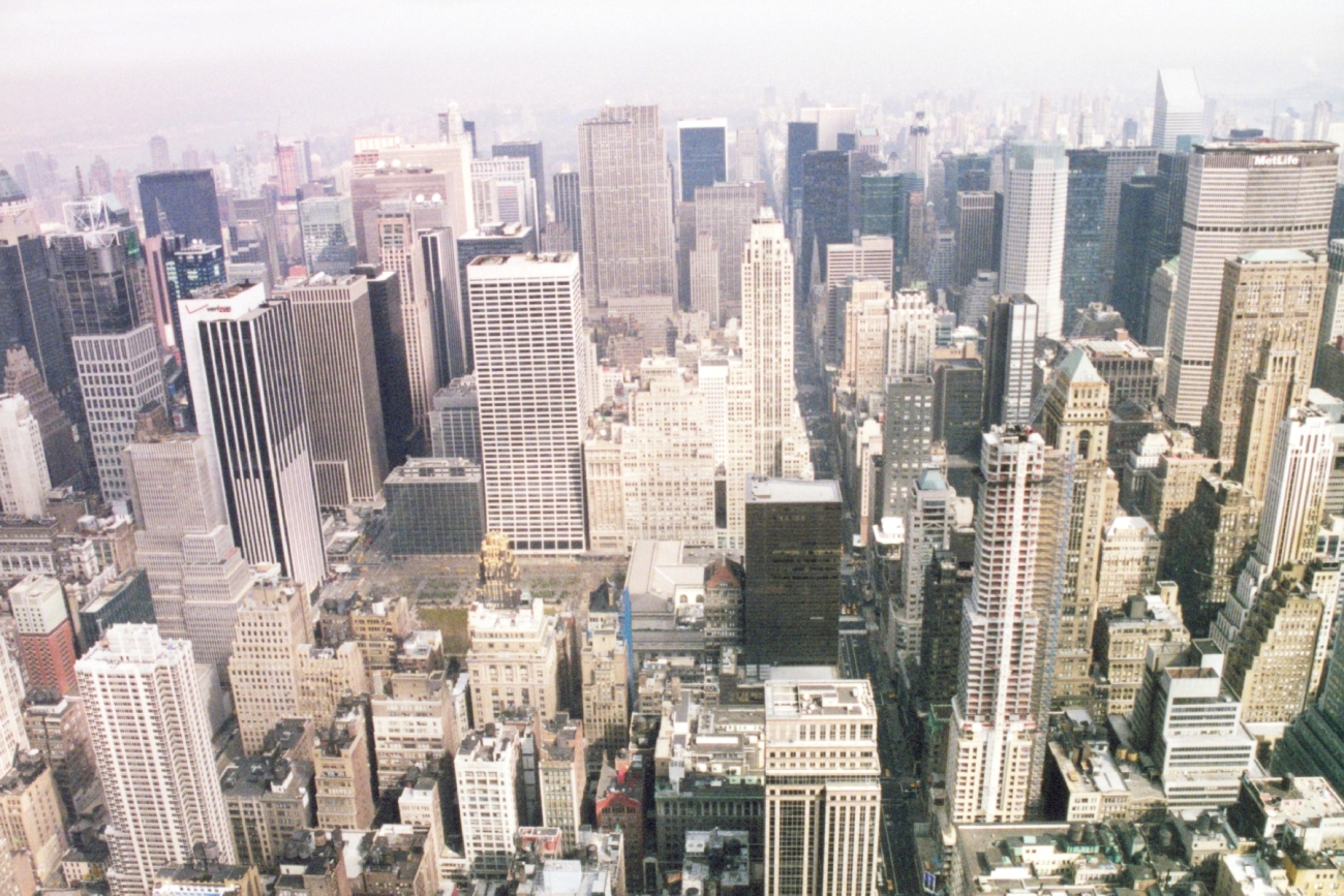 New York skyline from above (Image credit: Julia Brownlee) New York skyline from above