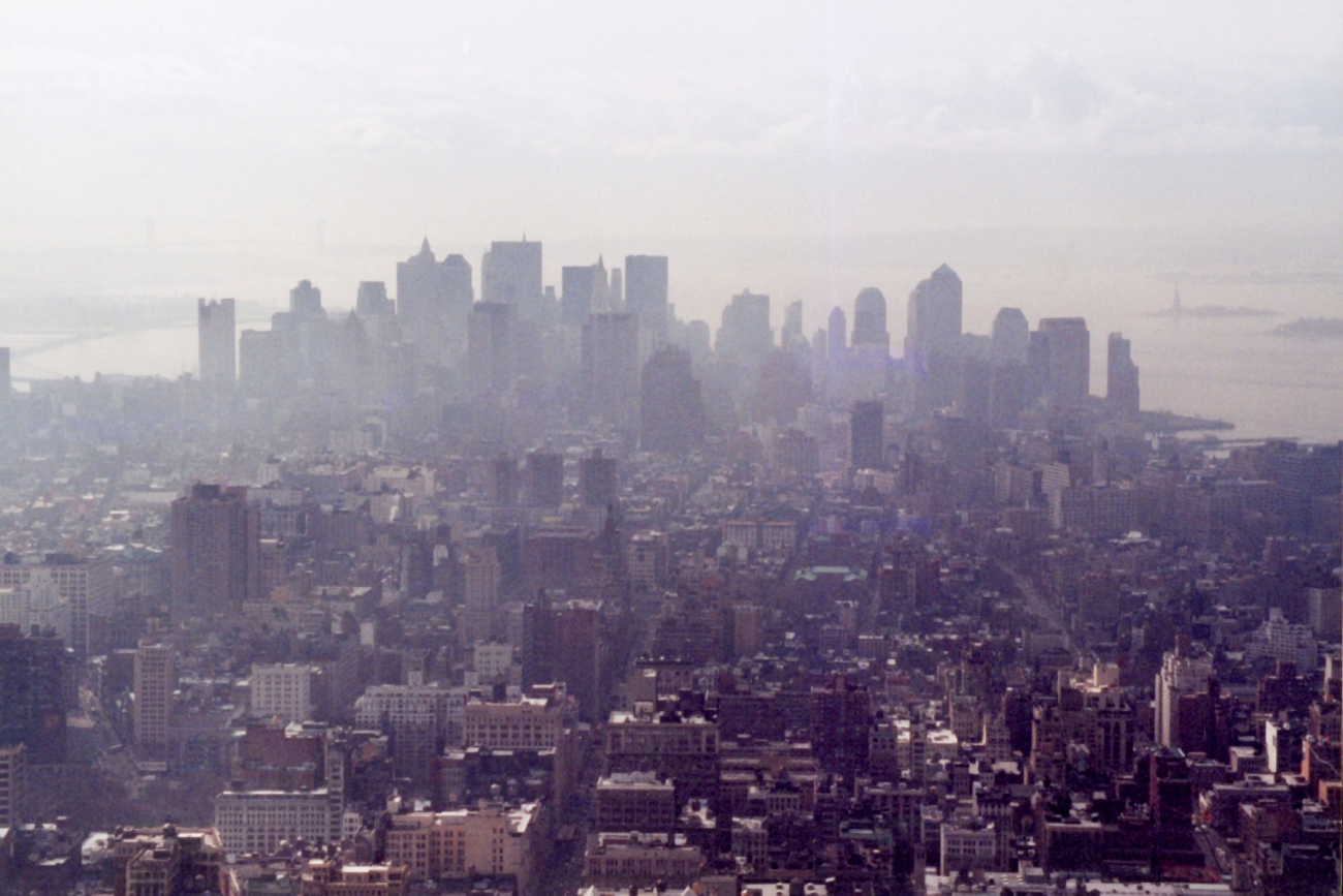 New York skyline from above (Image credit: Julia Brownlee) New York skyline from above