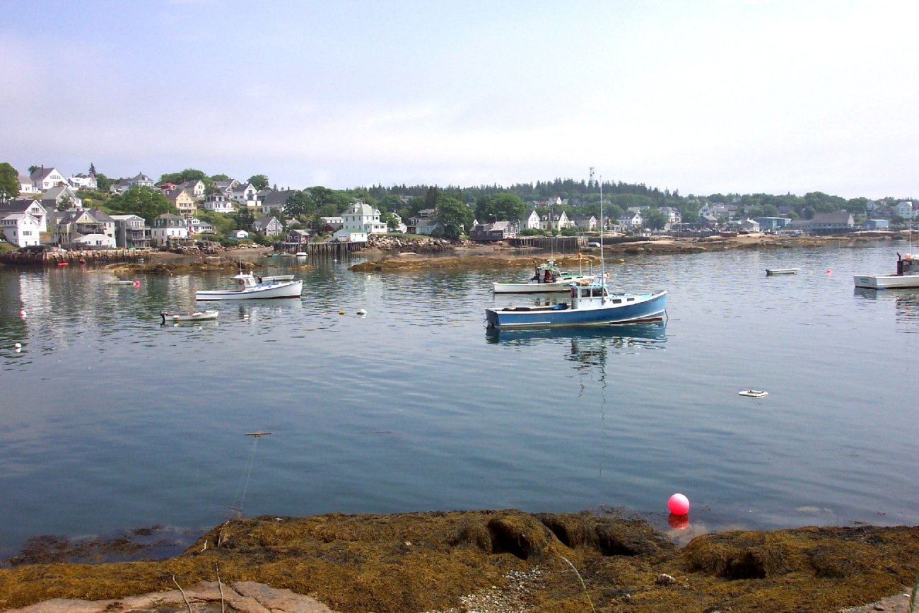 The harbor at Stonington Maine on the south end of Deer Isle (Image credit: Captain Albert E. Theberge) The harbor at Stonington Maine on the south end of Deer Isle
