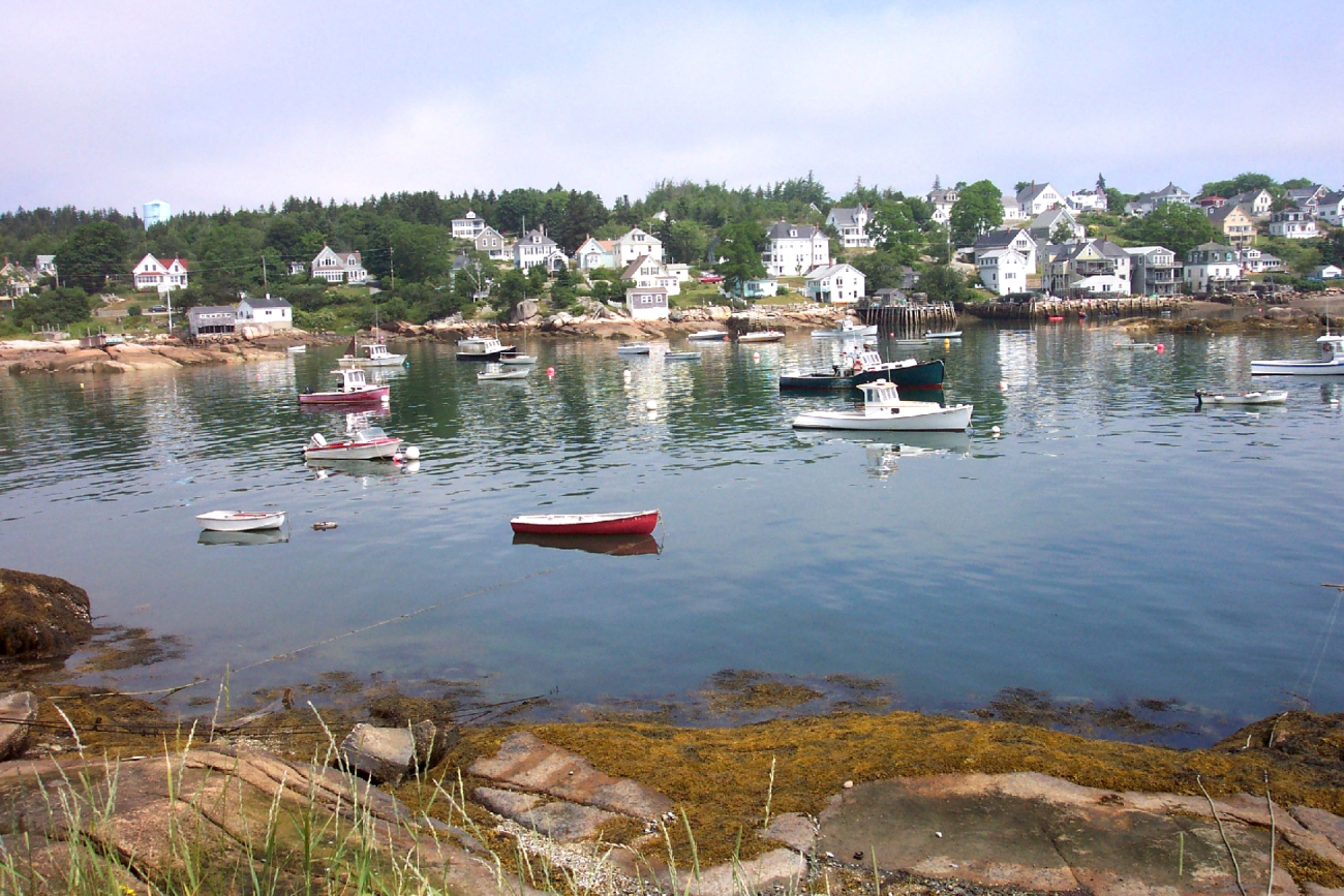 The harbor at Stonington Maine on the south end of Deer Isle (Image credit: Captain Albert E. Theberge) The harbor at Stonington Maine on the south end of Deer Isle