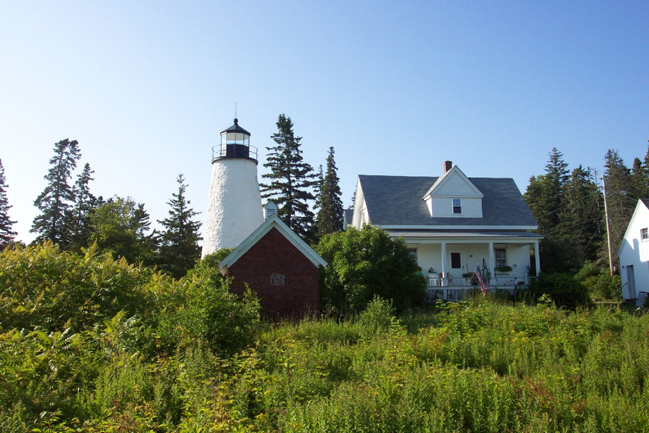 Dices Head Lighthouse at Castine (Image credit: Captain Albert E. Theberge) Dices Head Lighthouse at Castine