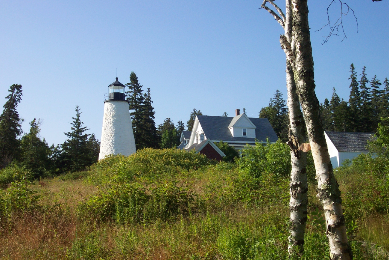 Dices Head Lighthouse at Castine (Image credit: Captain Albert E. Theberge) Dices Head Lighthouse at Castine