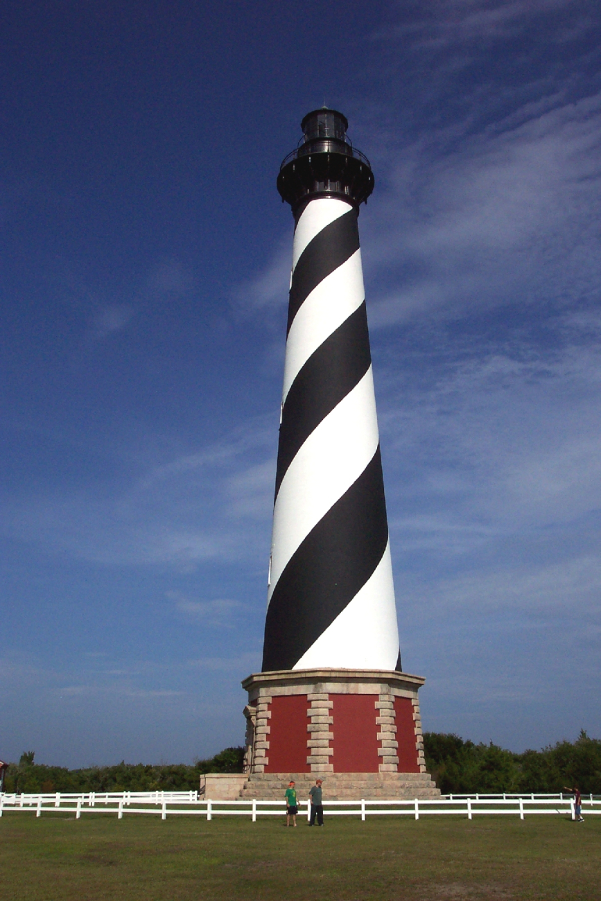 Cape Hatteras, 193' 2 from base to top (Image credit: Captain Albert E. Theberge) Cape Hatteras, 193' 2 from base to top