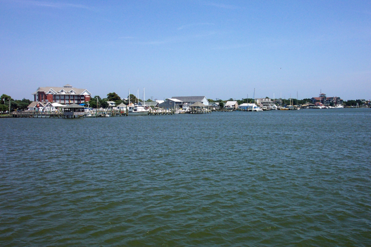 Approaching Ocracoke on the Cedar Island to Ocracoke ferry (Image credit: Captain Albert E. Theberge) Approaching Ocracoke on the Cedar Island to Ocracoke ferry