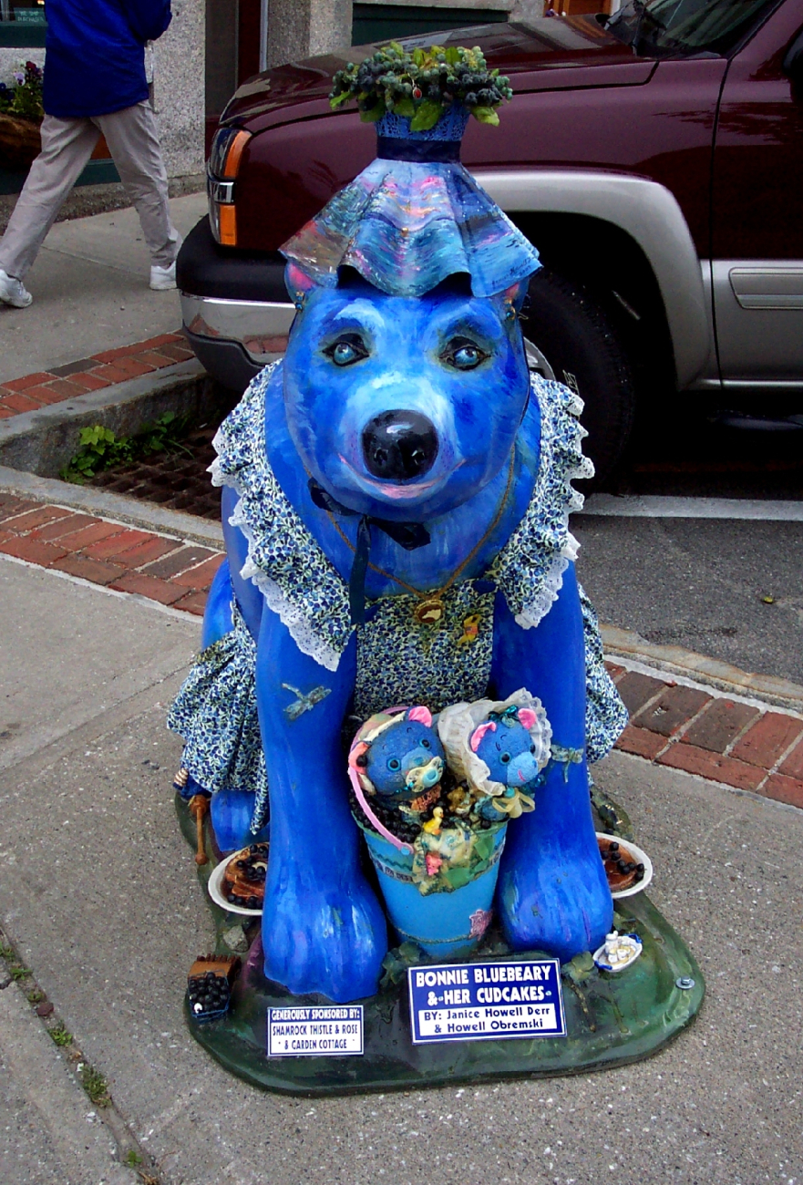 The Belfast Bearfest, an annual public art event running from early Junethrough October (Image credit: Captain Albert E. Theberge) The Belfast Bearfest, an annual public art event running from early Junethrough October