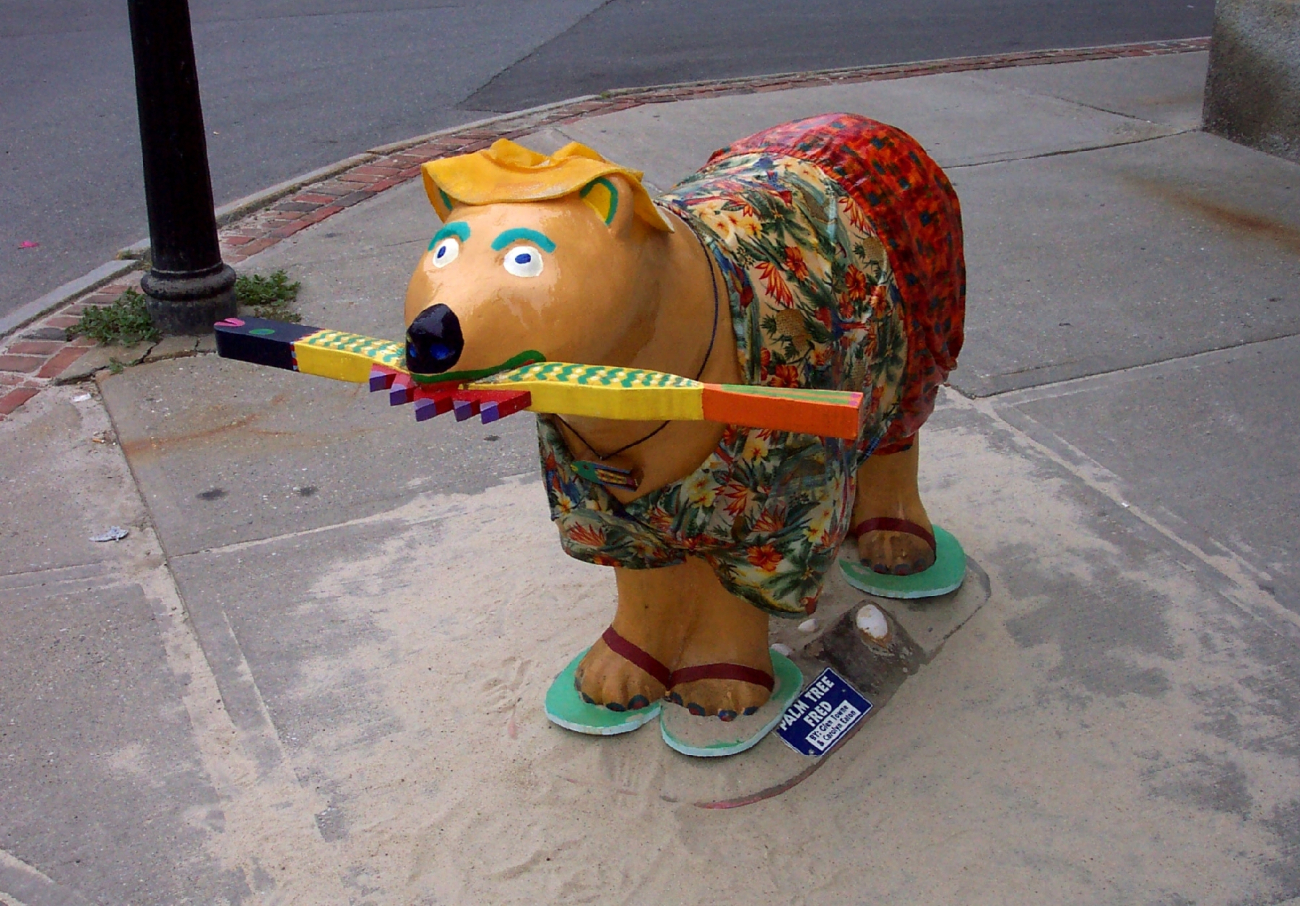 The Belfast Bearfest, an annual public art event running from early Junethrough October (Image credit: Captain Albert E. Theberge) The Belfast Bearfest, an annual public art event running from early Junethrough October