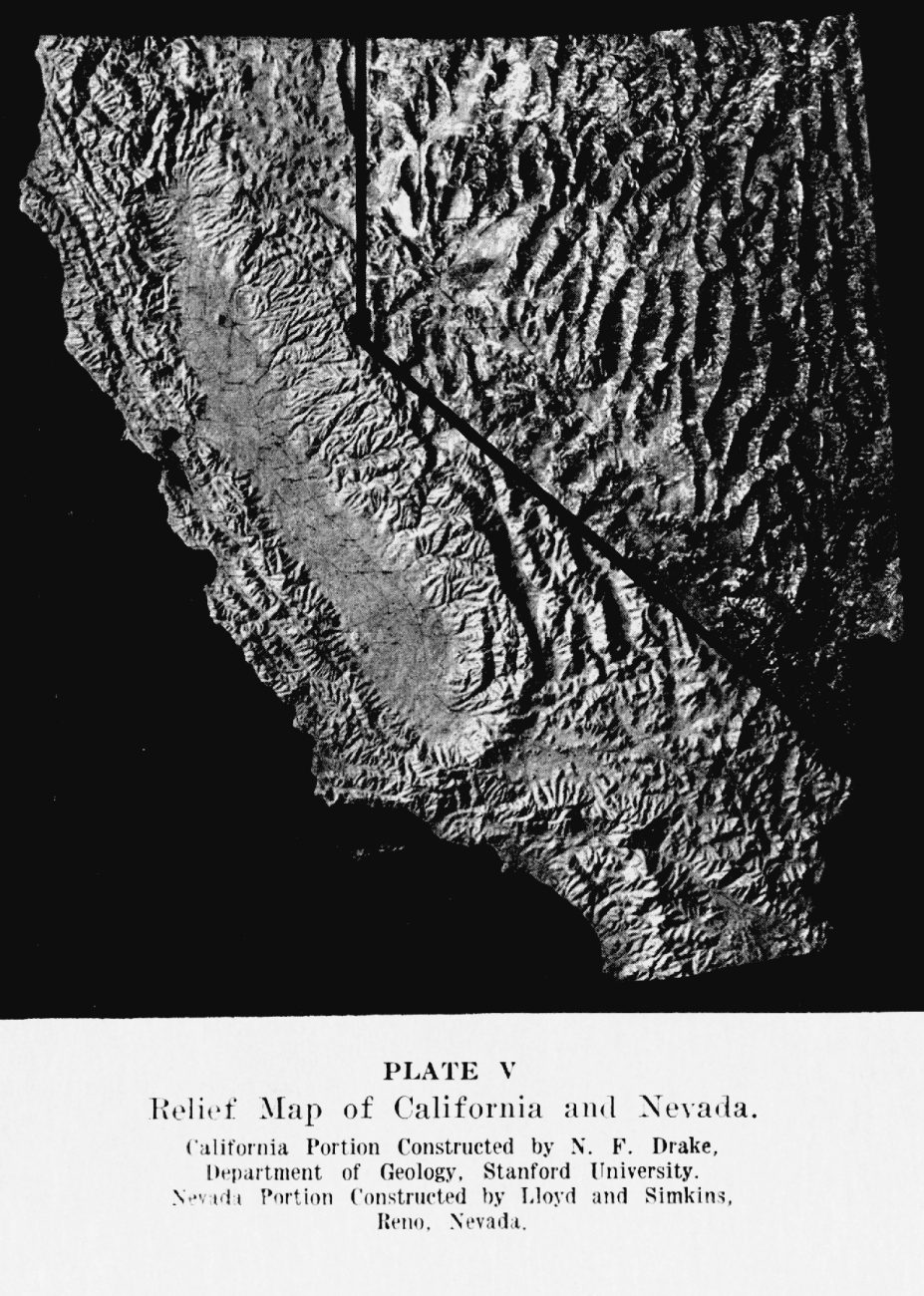 A physiographic diagram of California and Nevada, published prior to 1915 line2965.jpg A physiographic diagram of California and Nevada, published prior to 1915