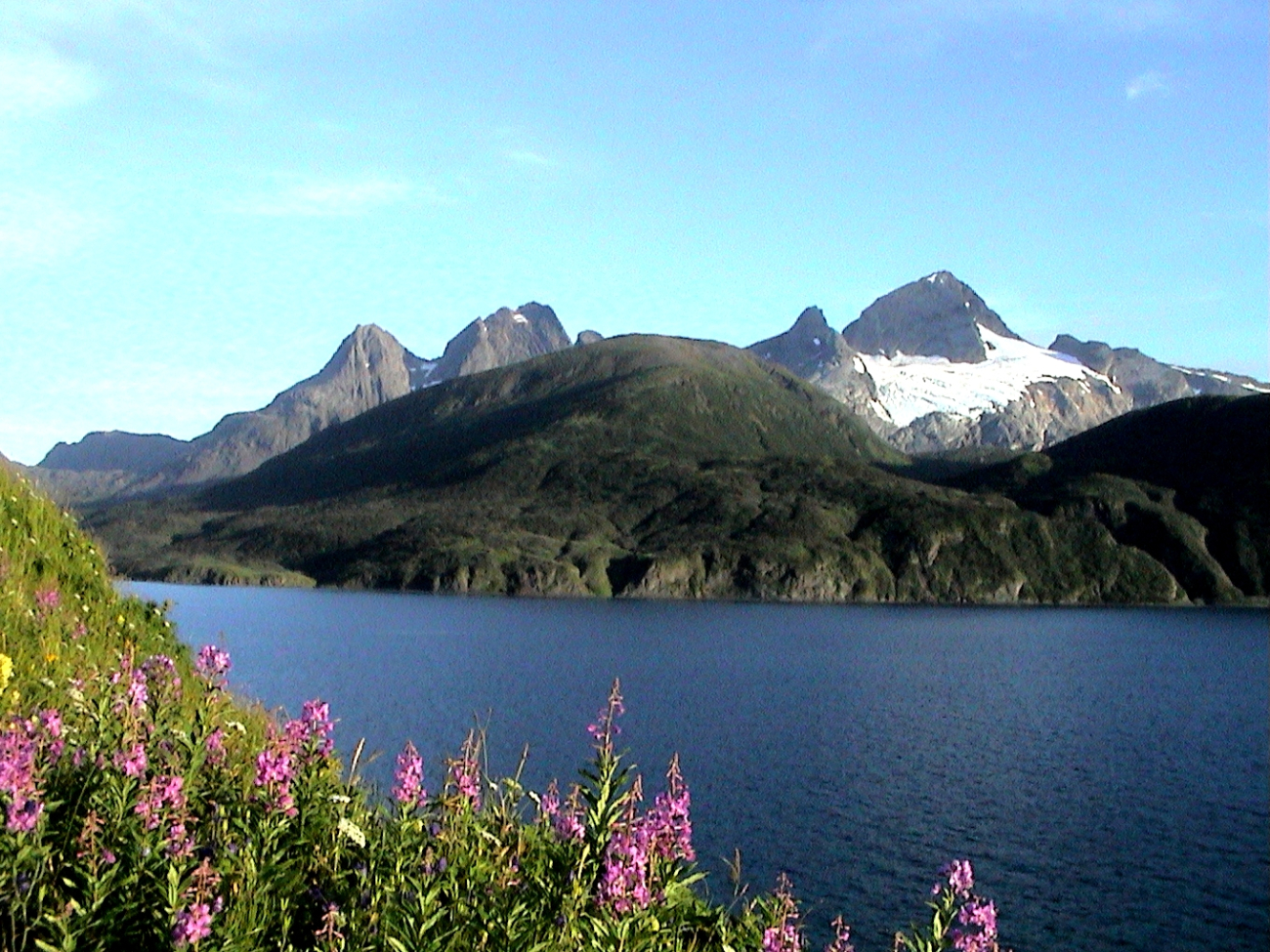 Virgin Peak from Gunnysack Island (Image credit: Lieutenant Commander Dave Neander) Virgin Peak from Gunnysack Island