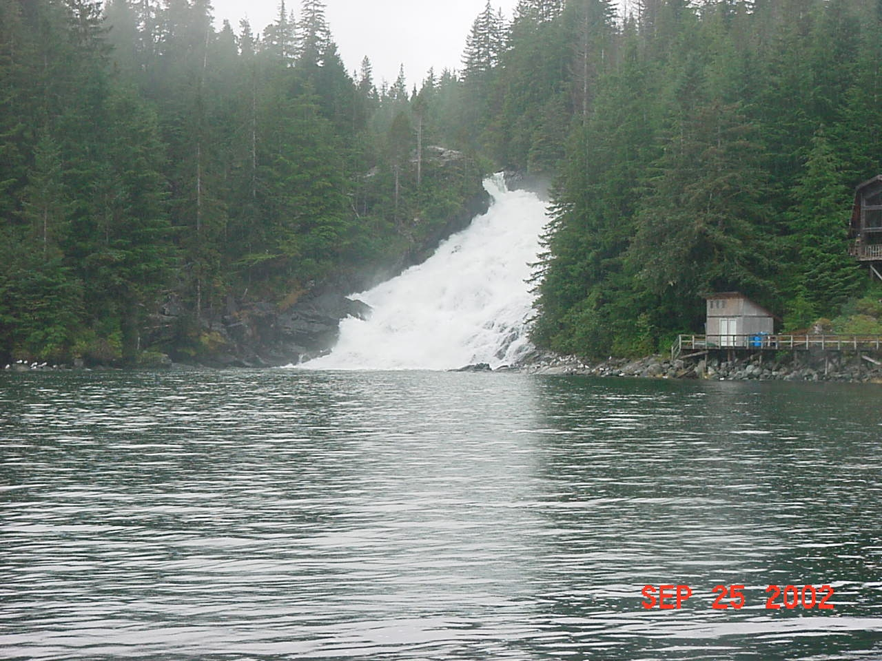 Waterfall at Hot Springs Bay (Image credit: Lieutenant (j.g.) Steve Snow) Waterfall at Hot Springs Bay