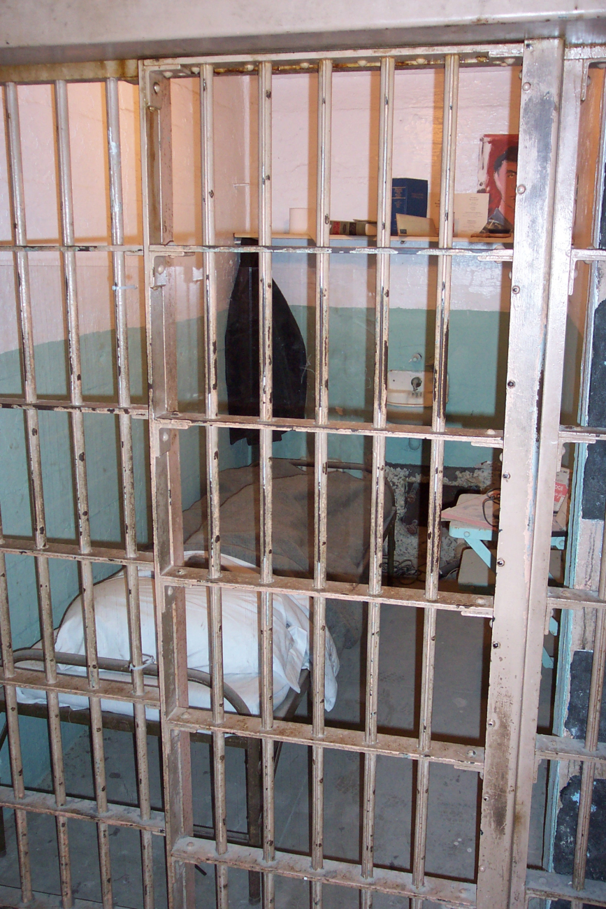 A prisoner's cell at Alcatraz (Image credit: Captain Albert E. Theberge) A prisoner's cell at Alcatraz
