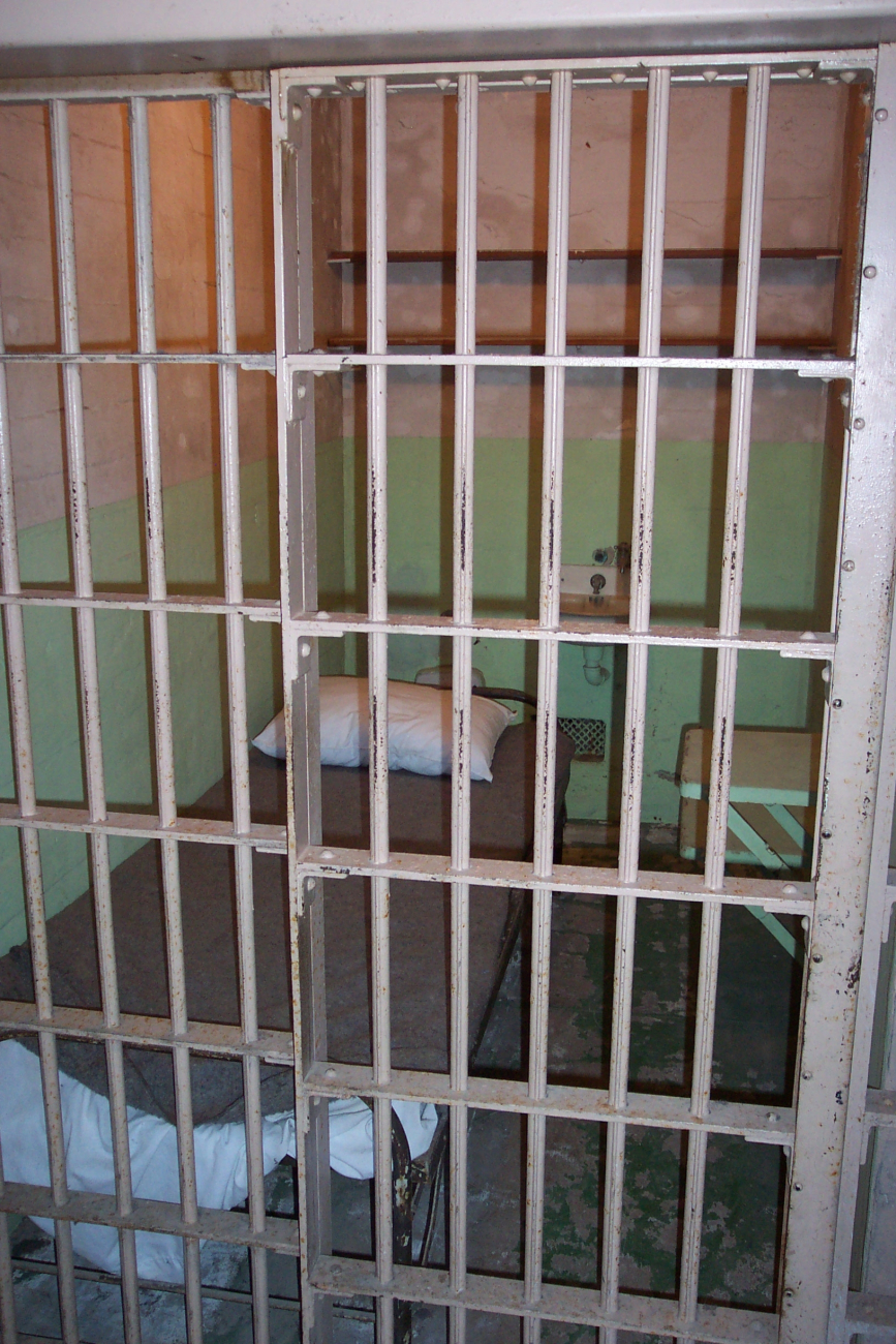 A prisoner's cell at Alcatraz (Image credit: Captain Albert E. Theberge) A prisoner's cell at Alcatraz