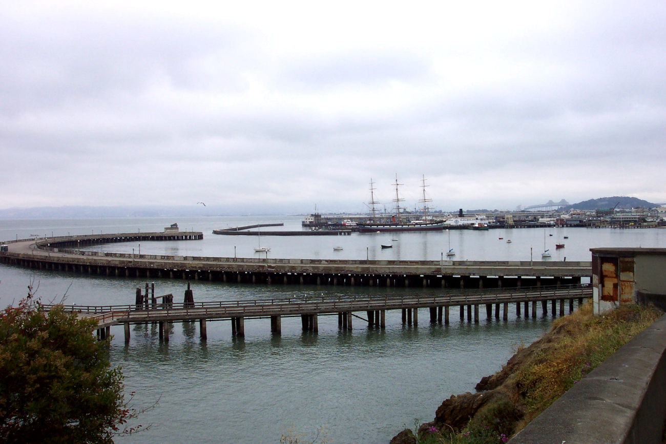 The basin at the San Francisco Maritime National Historic Park (Image credit: Captain Albert E. Theberge) The basin at the San Francisco Maritime National Historic Park