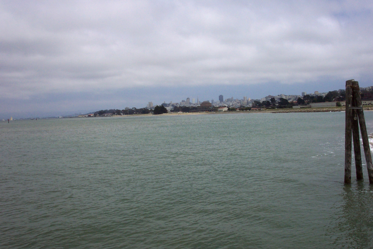 San Francisco skyline as seen from Fort Point area (Image credit: Captain Albert E. Theberge) San Francisco skyline as seen from Fort Point area