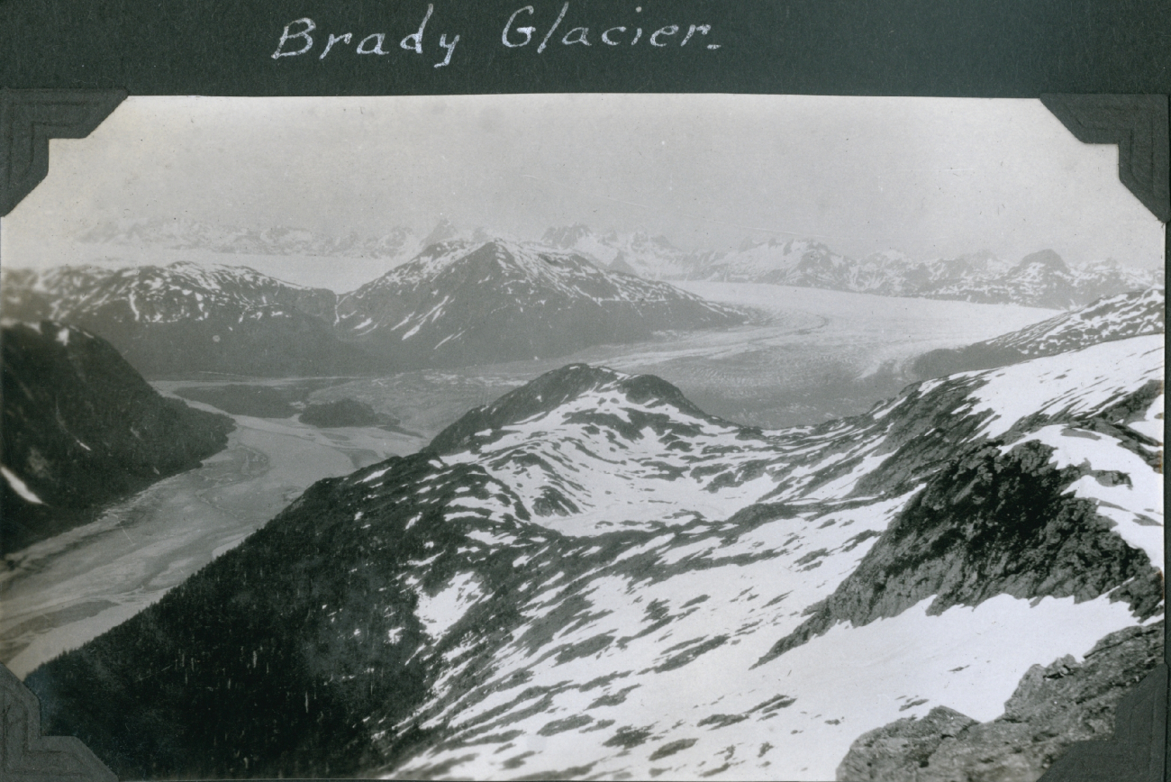 Brady Glacier in the Skagway area (Image credit: Family of Commander Leonard C. Johnson, USC&GS;) Brady Glacier in the Skagway area
