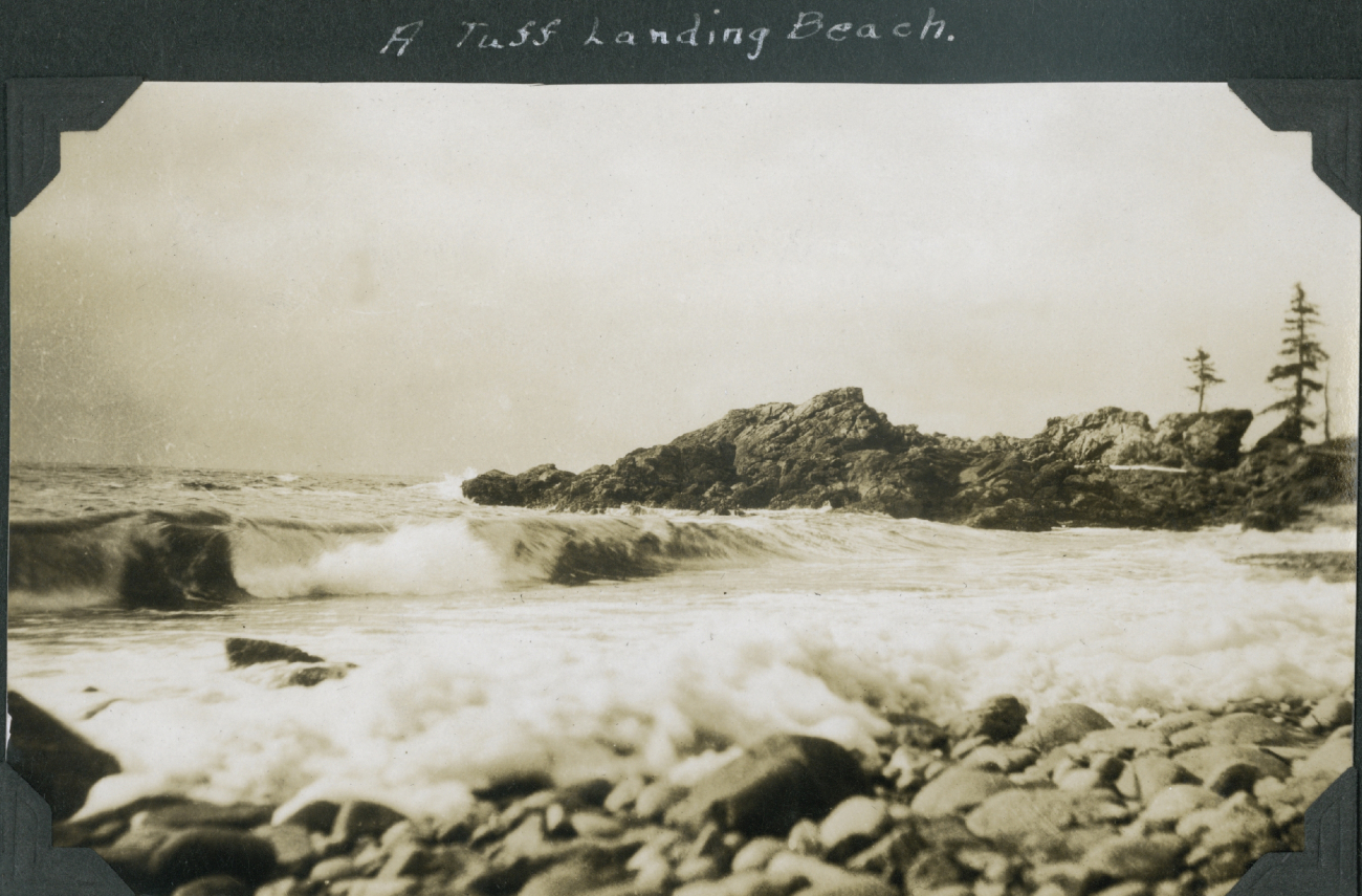 Surf breaking on the outer coast (Image credit: Family of Commander Leonard C. Johnson, USC&GS;) Surf breaking on the outer coast