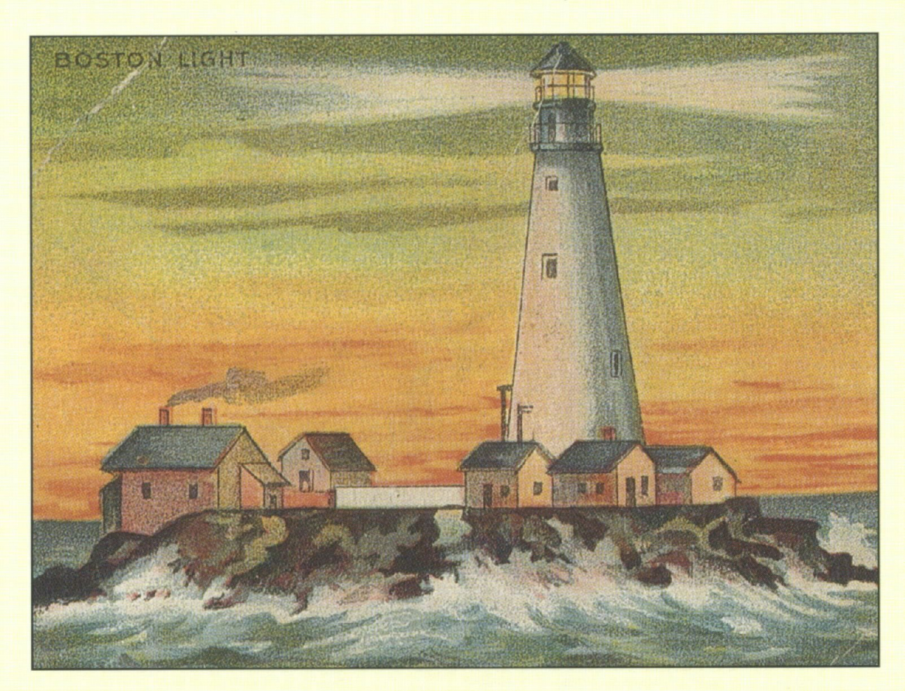 Boston Light (Image credit: Collection of Elinor Dewire, Sentinel Publications) Boston Light