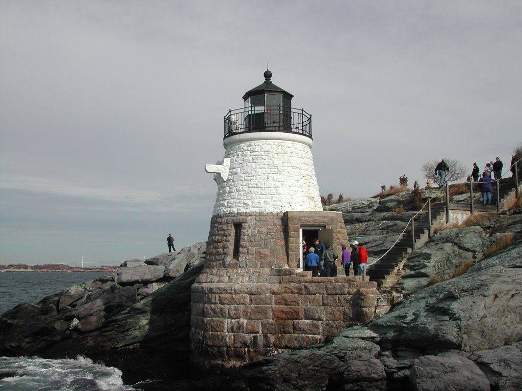 Castle Hill Light (Image credit: Elinor DeWire) Castle Hill Light