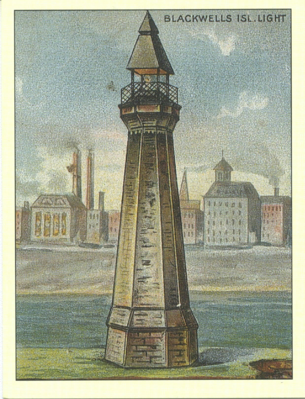 Blackwells Island Light (Image credit: Collection of Elinor Dewire, Sentinel Publications) Blackwells Island Light