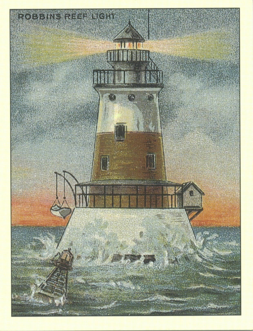 Robbins Reef Light (Image credit: Collection of Elinor Dewire, Sentinel Publications) Robbins Reef Light