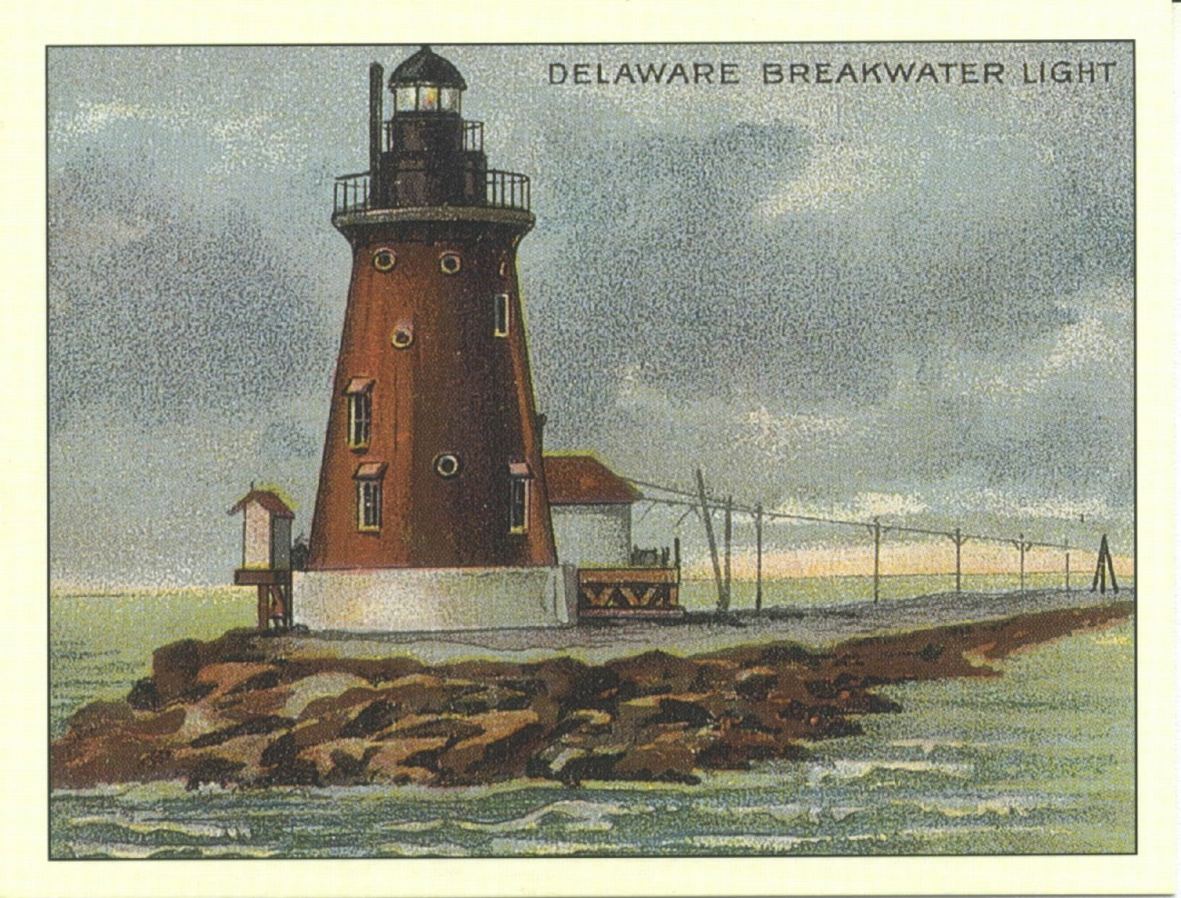 Delaware Breakwater Light (Image credit: Collection of Elinor Dewire, Sentinel Publications) Delaware Breakwater Light