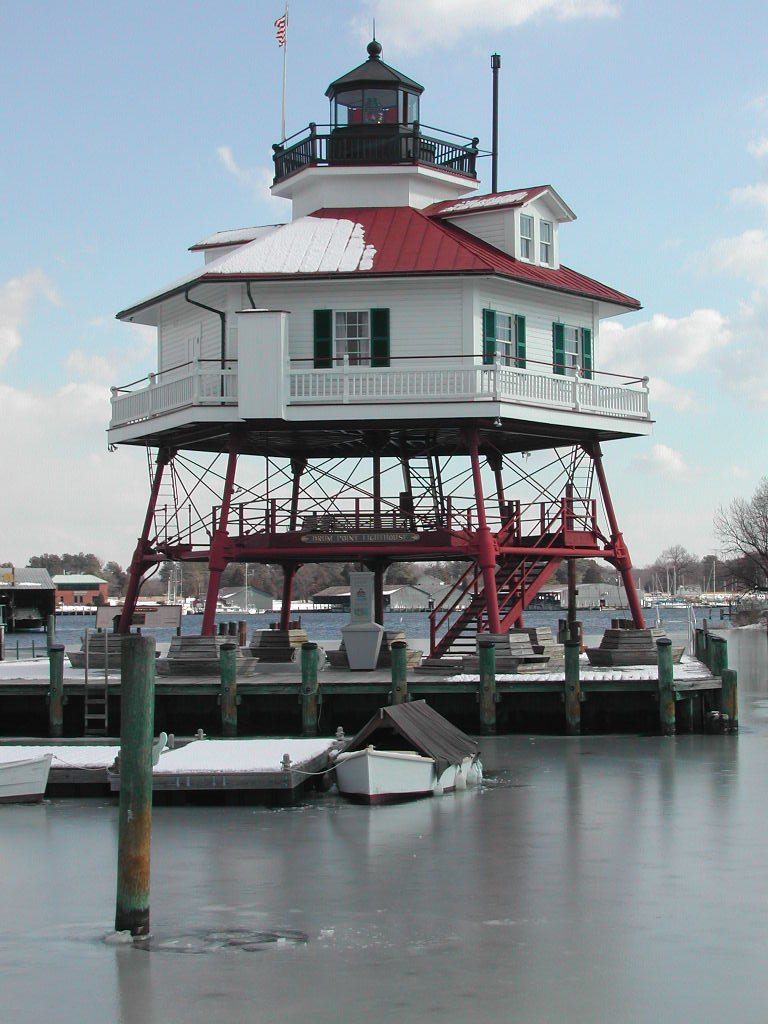 Drum Point Lighthouse (Image credit: Elinor DeWire) Drum Point Lighthouse