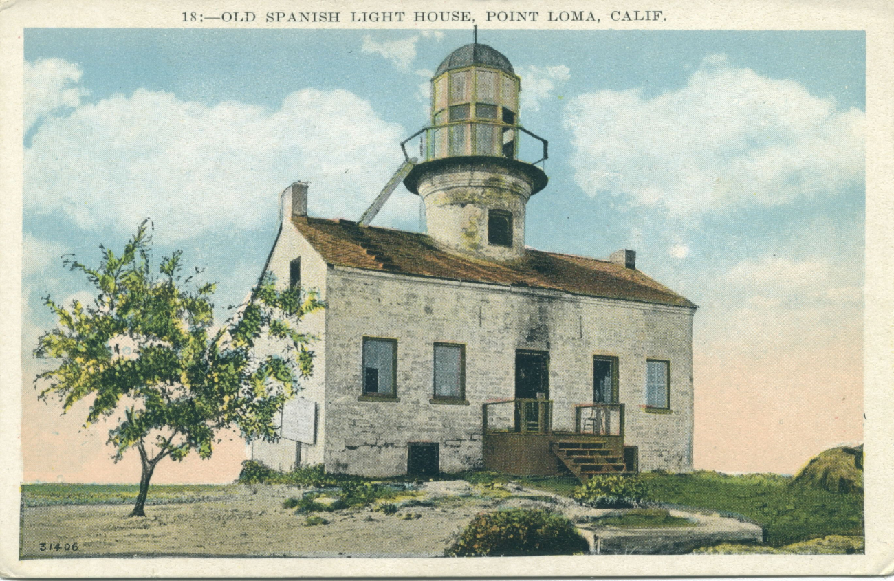 Upper Point Loma Lighthouse (Image credit: Collection of Elinor Dewire, Sentinel Publications) Upper Point Loma Lighthouse