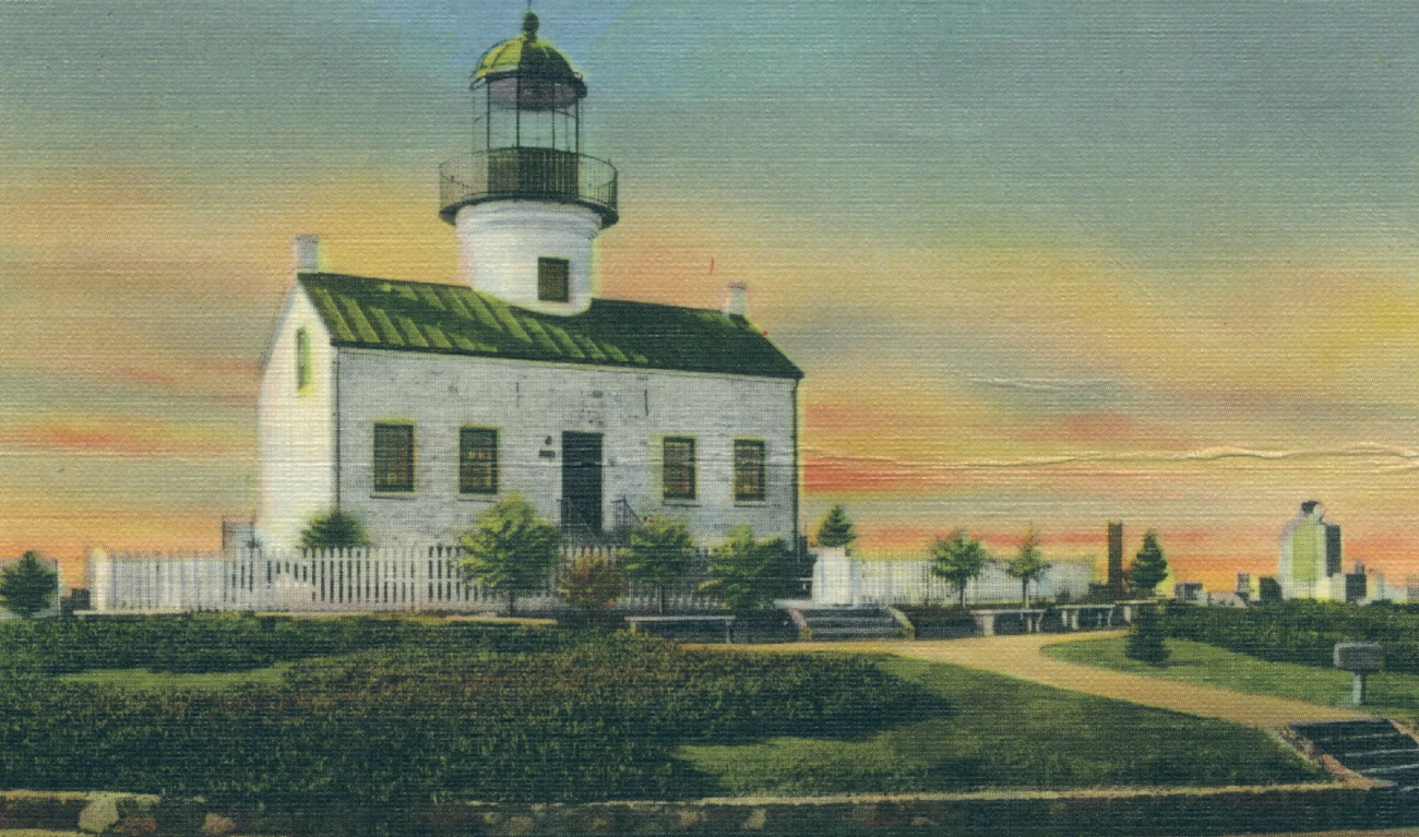 Upper Point Loma Lighthouse (Image credit: Collection of Elinor Dewire, Sentinel Publications) Upper Point Loma Lighthouse