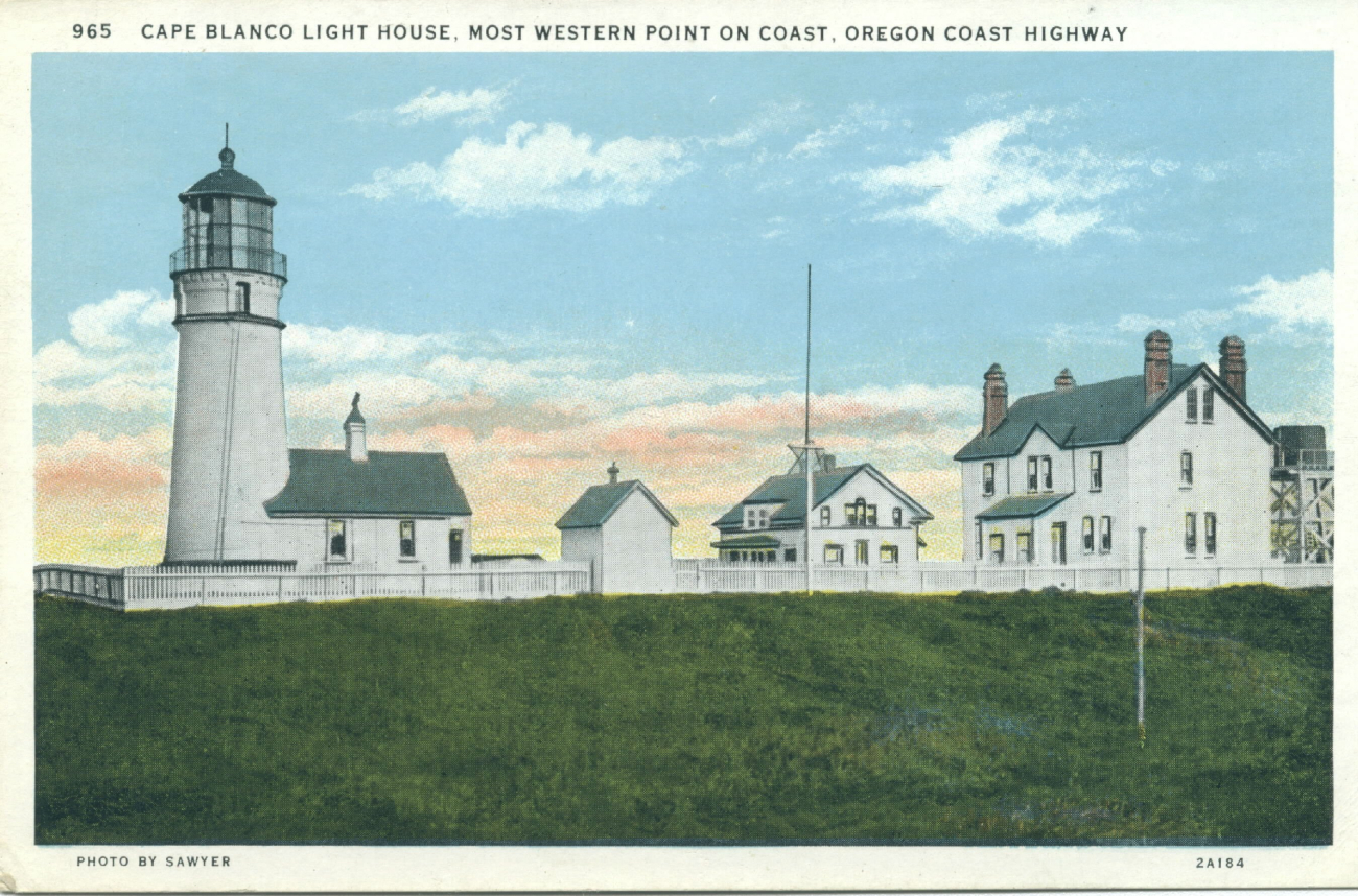 Cape Blanco Lighthouse, most westerly point on the Oregon coast (Image credit: Collection of Elinor Dewire, Sentinel Publications) Cape Blanco Lighthouse, most westerly point on the Oregon coast