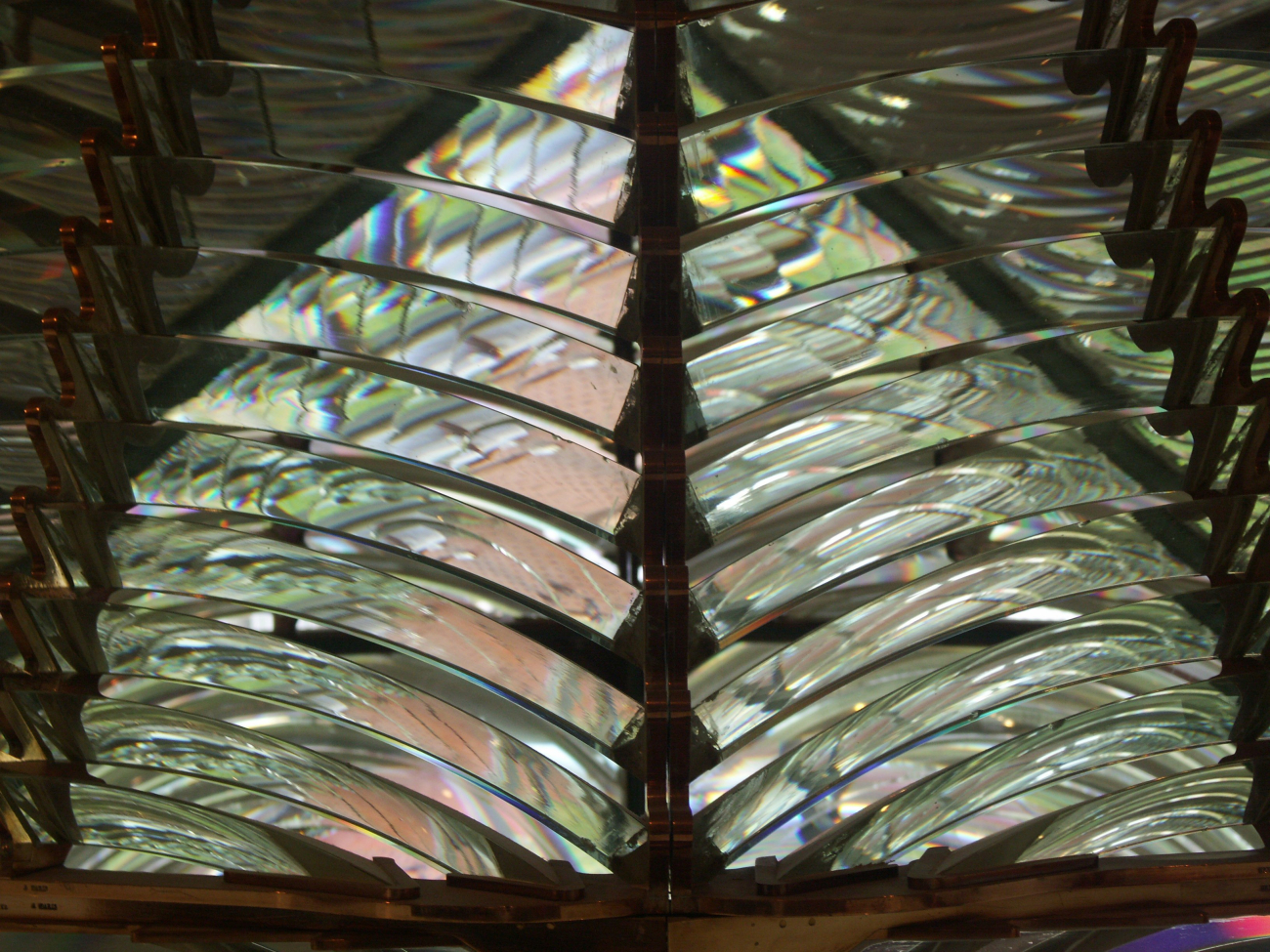 Cape Canaveral Lighthouse first order lens (Image credit: Elinor DeWire) Cape Canaveral Lighthouse first order lens