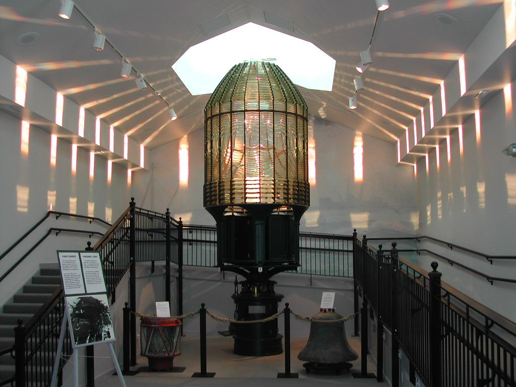First-order lens from Destruction Island Lighthouse (Image credit: Elinor DeWire) First-order lens from Destruction Island Lighthouse