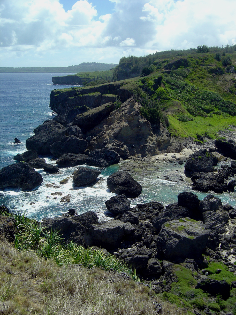 Coast near Forbidden Island, Saipan (Image credit: David Burdick) Coast near Forbidden Island, Saipan