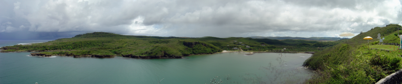 Talofofo Bay mosaic, Guam coastline (Image credit: David Burdick) Talofofo Bay mosaic, Guam coastline